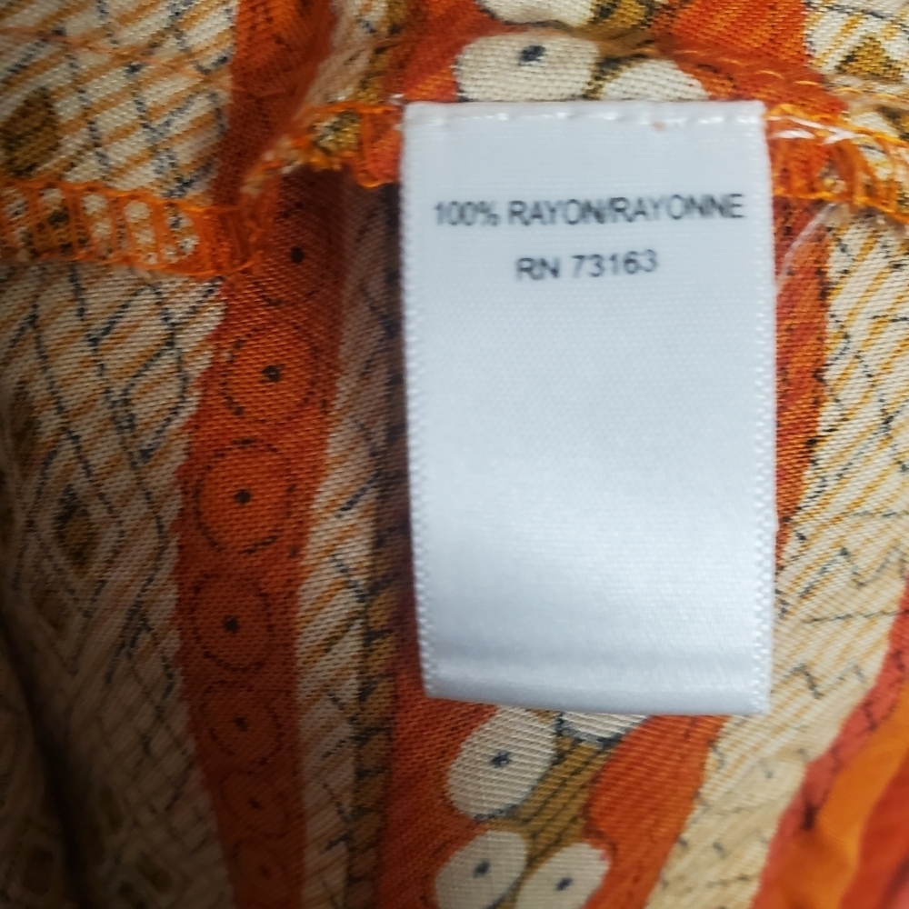 Flint & Moss Orange Sleeveless Maxi Dress. SP. #295 - Picture 5 of 10